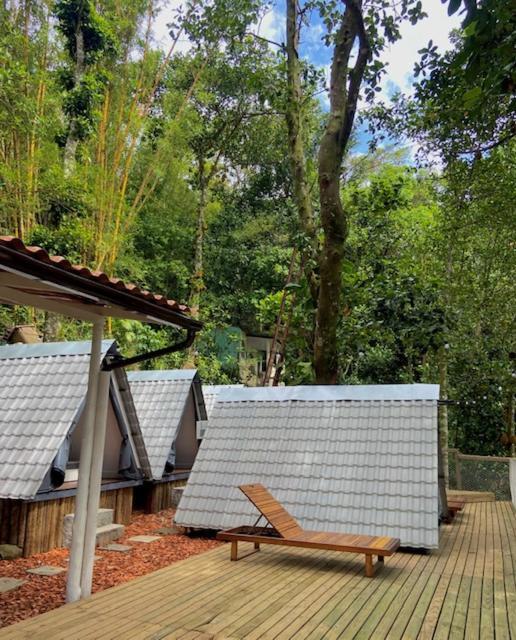 Aquario Glamping Hotel Vila do Abraao Luaran gambar