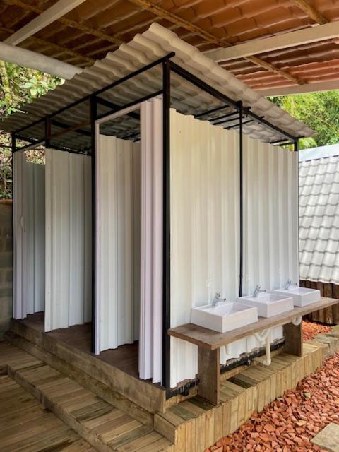Aquario Glamping Hotel Vila do Abraao Luaran gambar