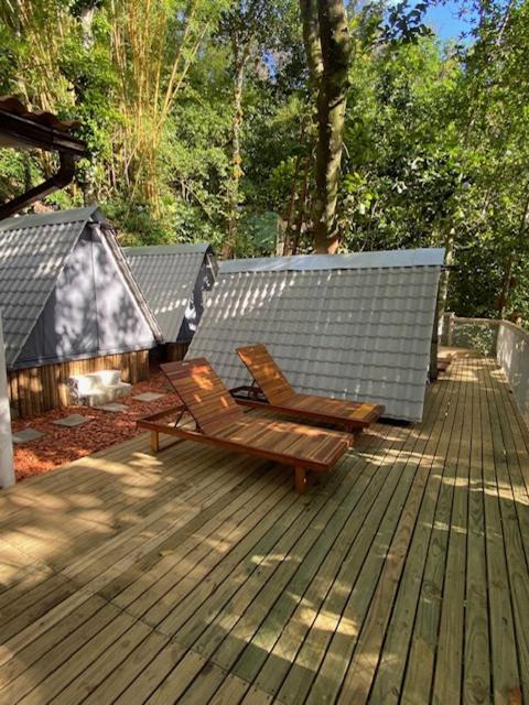 Aquario Glamping Hotel Vila do Abraao Luaran gambar